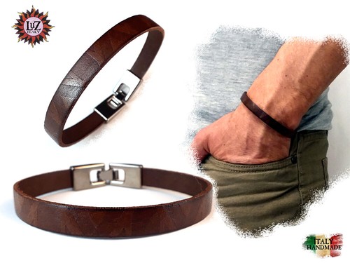 Bracciale cuoio di bufalo - di,