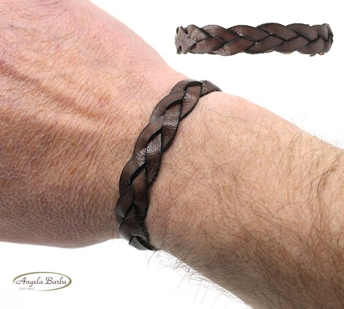 Bracciale uomo pelle - da, in