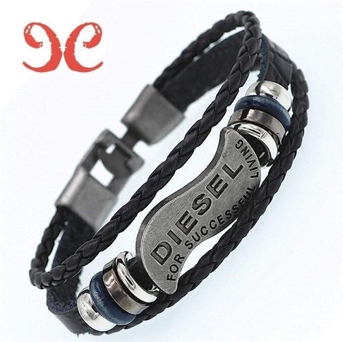 Bracciale uomo cinturino cuoio - cinturino,