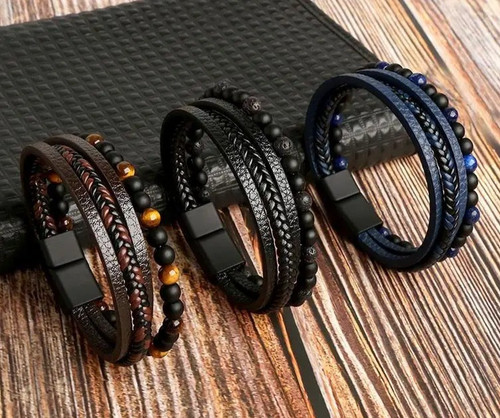 Pulsera para hombre vintage - para,