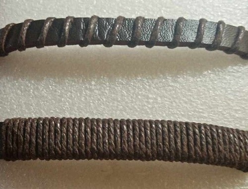 Bracciali cuoio fatti - in,