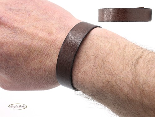 Bracciale uomo cuoio - uomo,