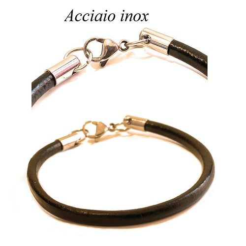 Bracciale uomo acciaio - da,