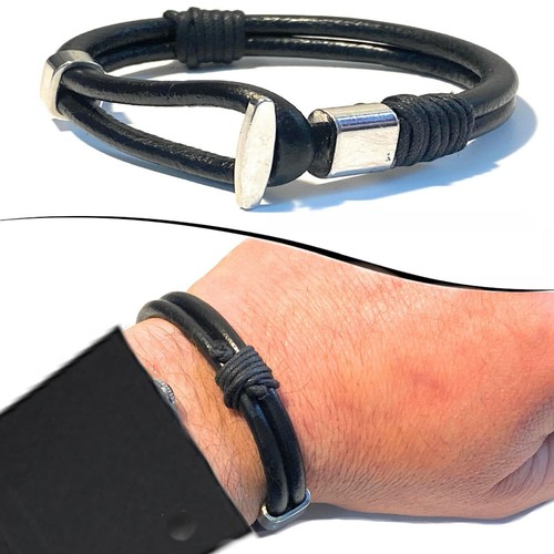 Bracciale uomo pelle in - di,