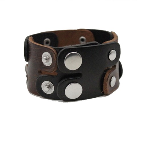 Bracciale pelle cuoio - pelle/,
