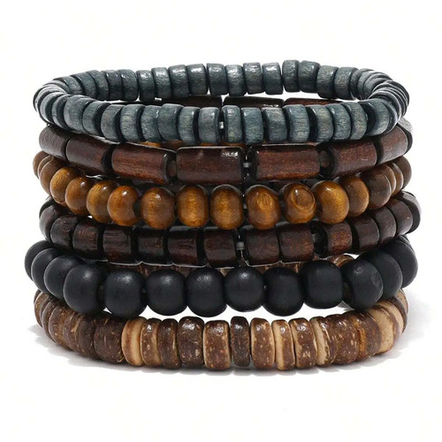 Bracciali intrecciati pelle - bracciali, in