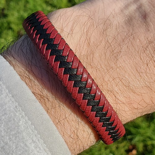 Bracciale uomo pelle
