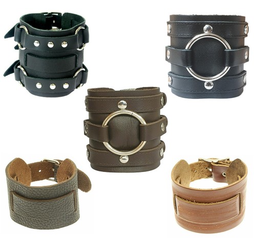 Bracciale polso pelle - bracciale,