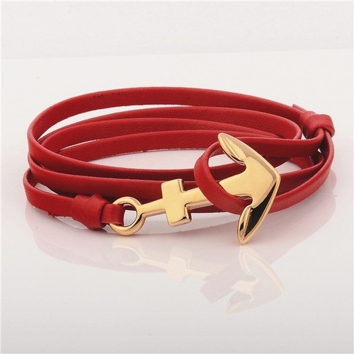 Vera pelle rossa placca oro - vera,
