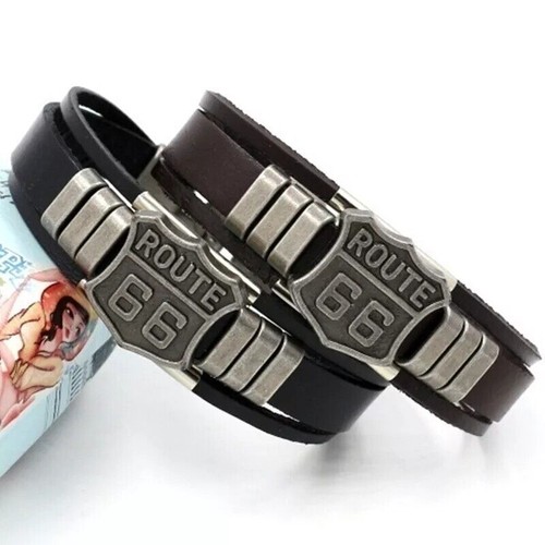 Bracciale pelle cuoio uomo - pelle/cuoio,