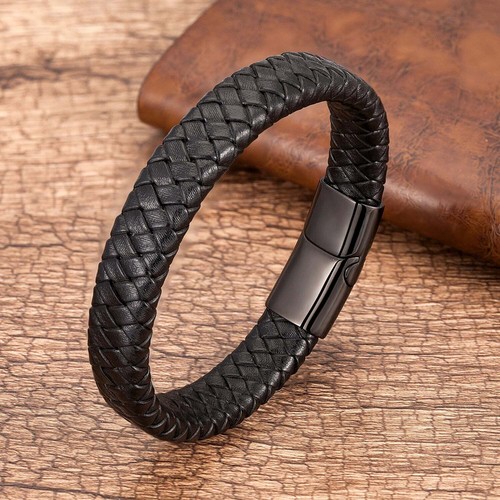 Bracciale uomo pelle - bracciale,