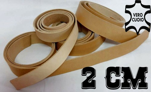 Strisce cuoio naturale - strisce, per