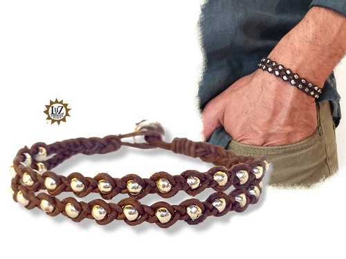 Bracciale doppia treccia - , in